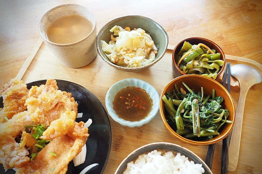 新竹竹北 | 風天食鋪。家常風味定食料理/小文青甜美風格/親子友善餐廳