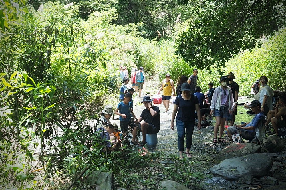 南投埔里 | 彩蝶瀑布。夏日免費消暑勝地/親子戲水私房景點/新手溯溪體驗