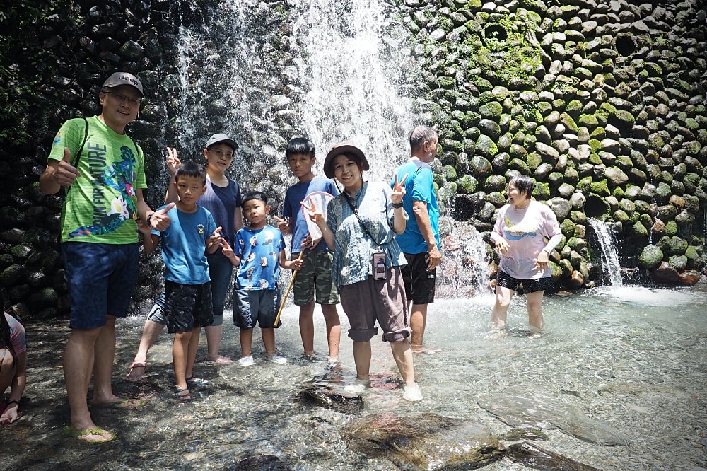 南投埔里 | 彩蝶瀑布。夏日免費消暑勝地/親子戲水私房景點/新手溯溪體驗
