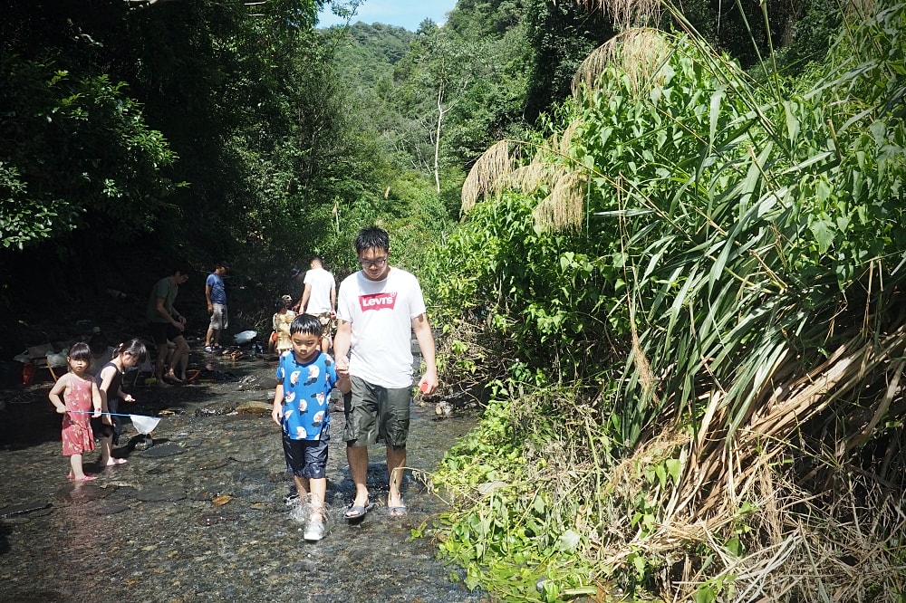 南投埔里 | 彩蝶瀑布。夏日免費消暑勝地/親子戲水私房景點/新手溯溪體驗