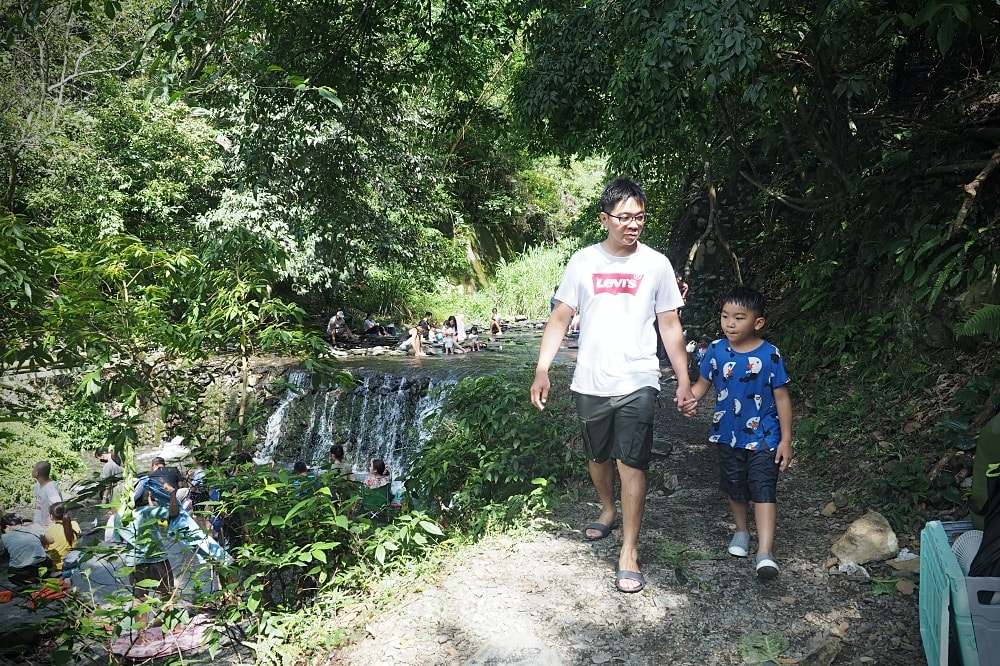 南投埔里 | 彩蝶瀑布。夏日免費消暑勝地/親子戲水私房景點/新手溯溪體驗